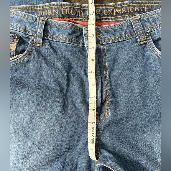 prAna mens Stretch Breathe Jeans - Men's 36W 34L EUC A409 - Picture 6 of 12